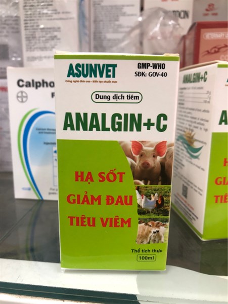ANAGIL +C Asunvet – Hỗ trợ hạ sốt, giảm viêm và tăng sức đề kháng cho vật nuôi - Image 3