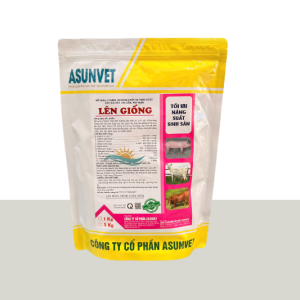 LÊN GIỐNG Asunvet bột hòa tan tối ưu năng suất sinh sản cho vật nuôi 1kg