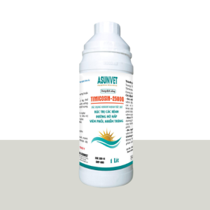 TIMICOSIN 2500G Asunvet dung dịch uống đặc trị bệnh đường hô hấp viêm phổi nhiễm trùng 1 lít