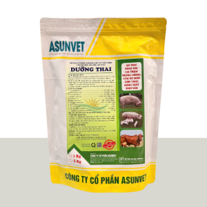 DƯỠNG THAI Asunvet bột hòa tan an thai khỏe nái cải thiện trọng lượng sơ sinh 1kg