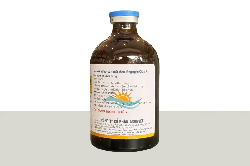 ANTIPAIN Asunvet dung dịch tiêm giảm đau hạ sốt kháng viêm cho vật nuôi