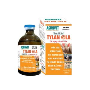 TYLAN @ LA  Asunvet – Kháng sinh thú y hỗ trợ kiểm soát vi khuẩn, cải thiện hô hấp cho vật nuôi