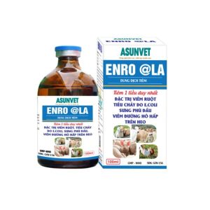 ENRO @ LA Asunvet – Kháng sinh thú y hỗ trợ kiểm soát vi khuẩn cho vật nuôi