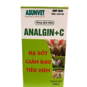 ANAGIL +C Asunvet – Hỗ trợ hạ sốt, giảm viêm và tăng sức đề kháng cho vật nuôi