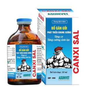 Canxi Sal ASUNVET – Bổ sung canxi, hỗ trợ phát triển xương, tăng cường thể lực cho gia cầm