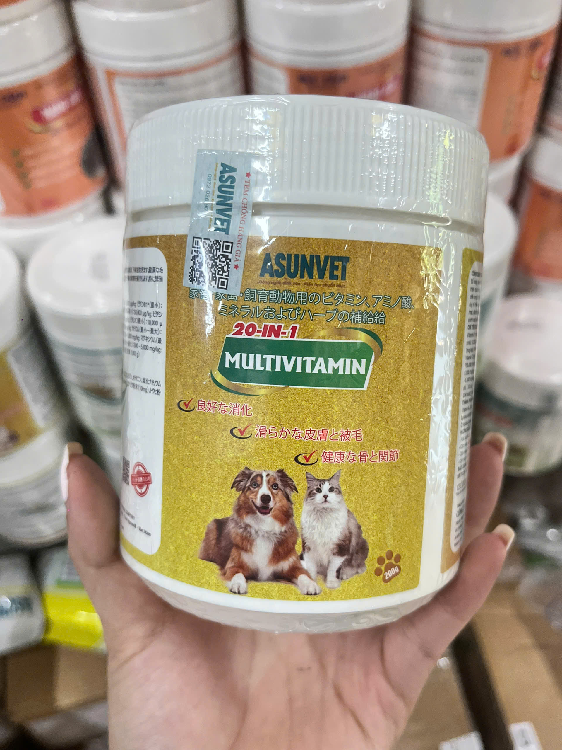 MULTI VITAMIN PET Asunvet – Bổ sung vitamin tổng hợp cho chó mèo, hỗ trợ tăng đề kháng - Image 5
