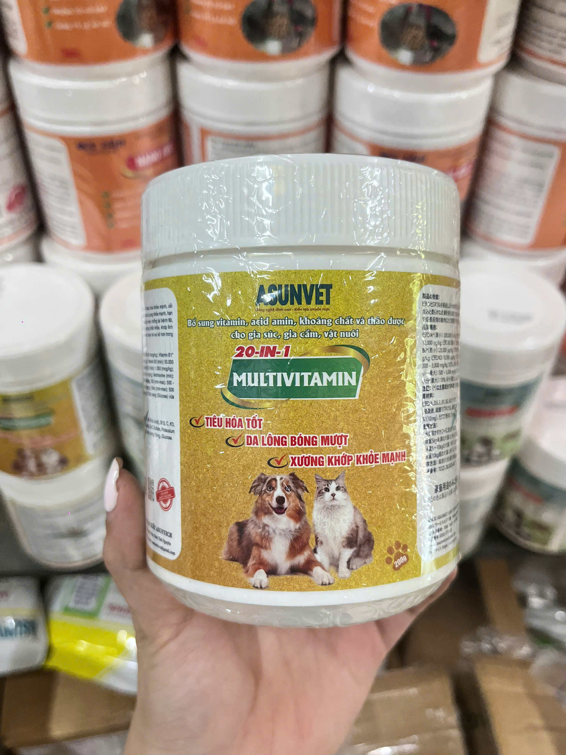 MULTI VITAMIN PET Asunvet – Bổ sung vitamin tổng hợp cho chó mèo, hỗ trợ tăng đề kháng - Image 4