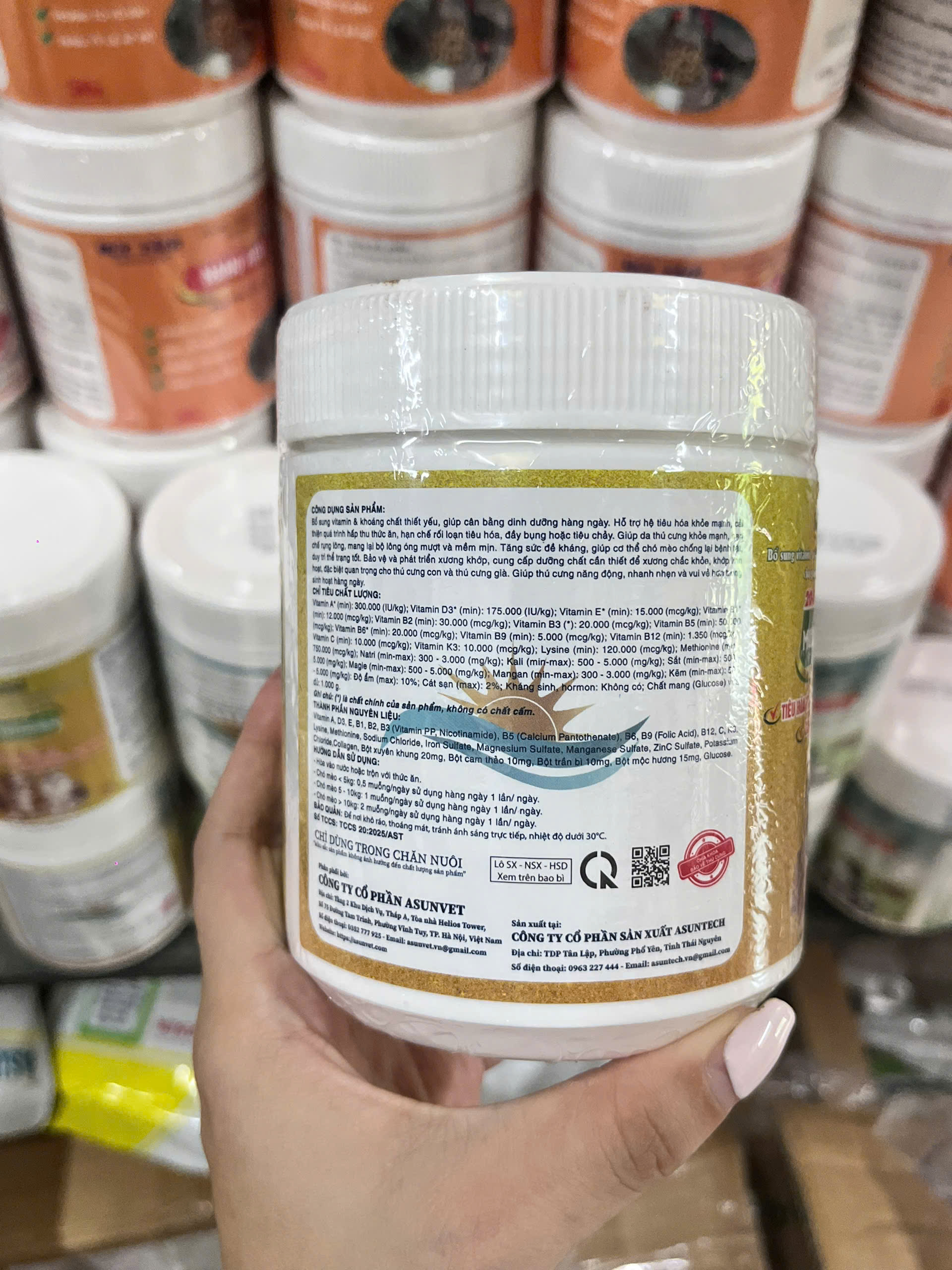 MULTI VITAMIN PET Asunvet – Bổ sung vitamin tổng hợp cho chó mèo, hỗ trợ tăng đề kháng - Image 3