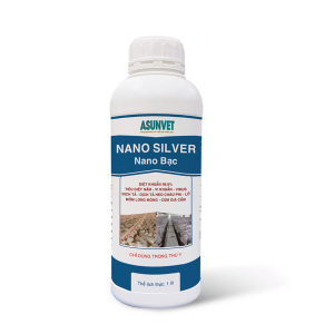 NANO SILVER  Asunvet – Dung dịch sát trùng nano bạc hỗ trợ vệ sinh chuồng trại, môi trường chăn nuôi