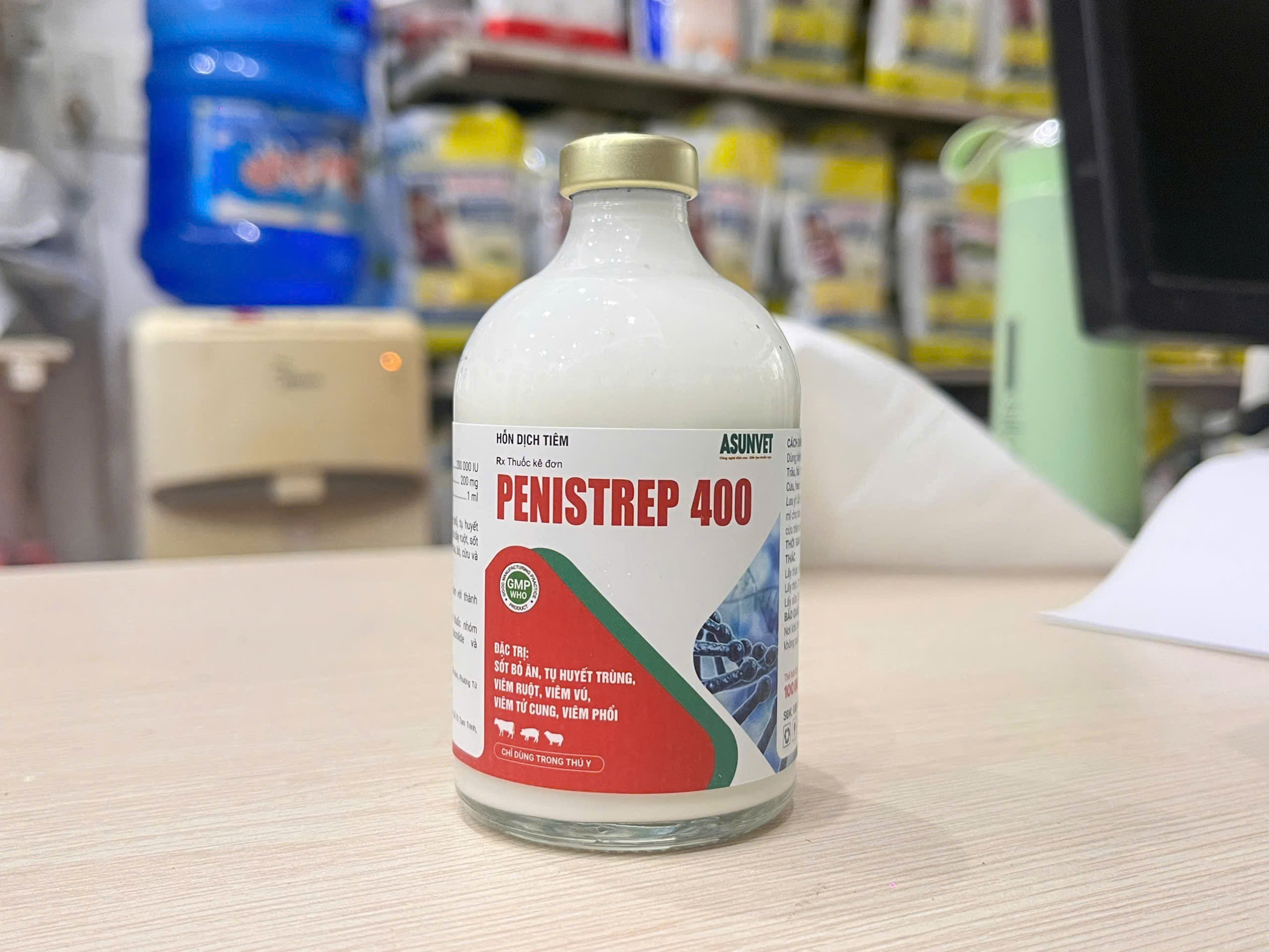 PENISTREP 400 Asunvet – Kháng sinh thú y hỗ trợ kiểm soát vi khuẩn cho vật nuôi - Image 7