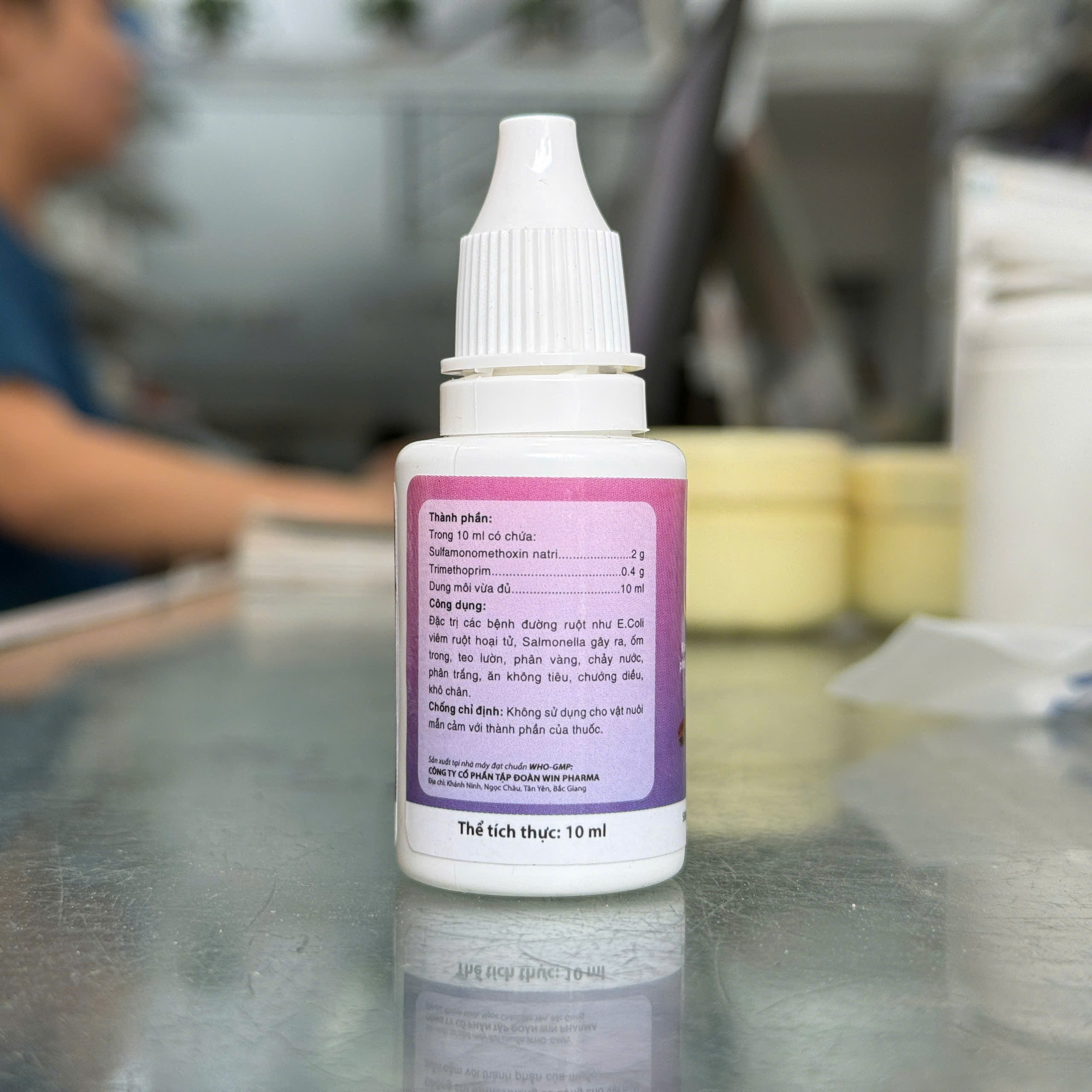 SULFA GOLD ORAL TÍM Asunvet – Hỗ trợ kiểm soát vi khuẩn, cải thiện tiêu hóa cho gà - Image 9